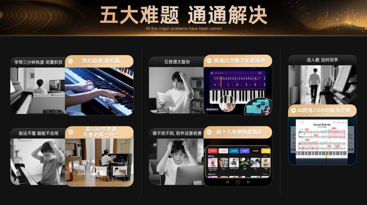 谁说学琴很难？特伦斯AIP-913智慧钢琴，让小白三天上手！